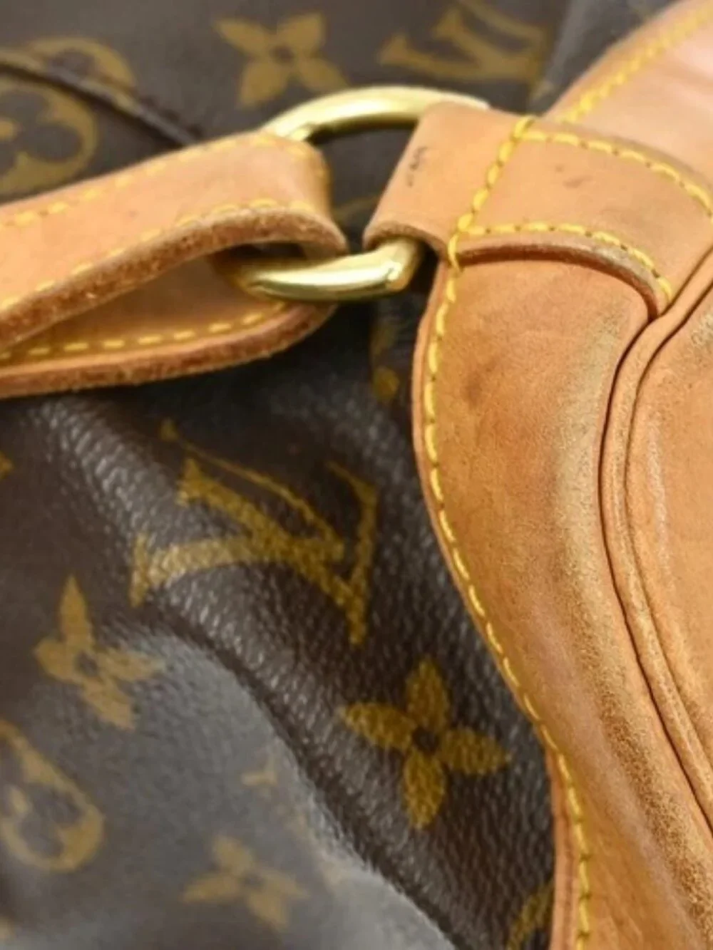 Best02 LOUIS VUITTON MONTSOURIS GM BACKPACK MONOGRAM M51135 MI0020 RQ02359 - Picture 9 of 16